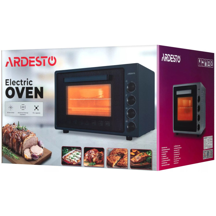 Електропіч ARDESTO MEO-S70CA купити у Київі, Харкові, Дніпрі, Одесі, Запоріжжі, Львові магазин TopTv