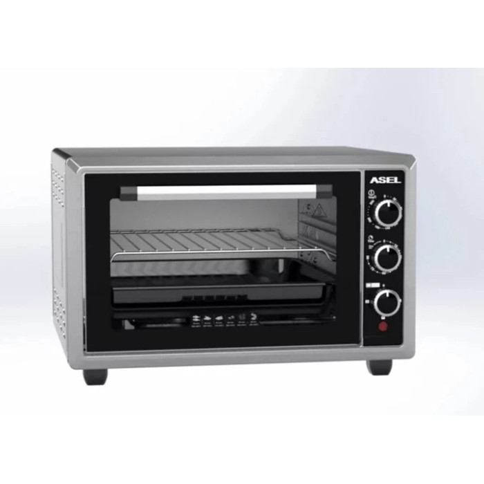 Электропечь ASEL AF-50-33 Grey купить в Киеве, Харькове, Днепре, Запорожье. Одессе, Львове магазин TOP TV
