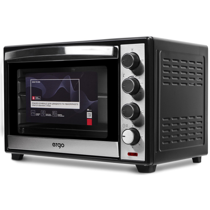 Электропечь Ergo TO-910 купить в Киеве, Харькове, Днепре, Запорожье. Одессе, Львове магазин TOP TV