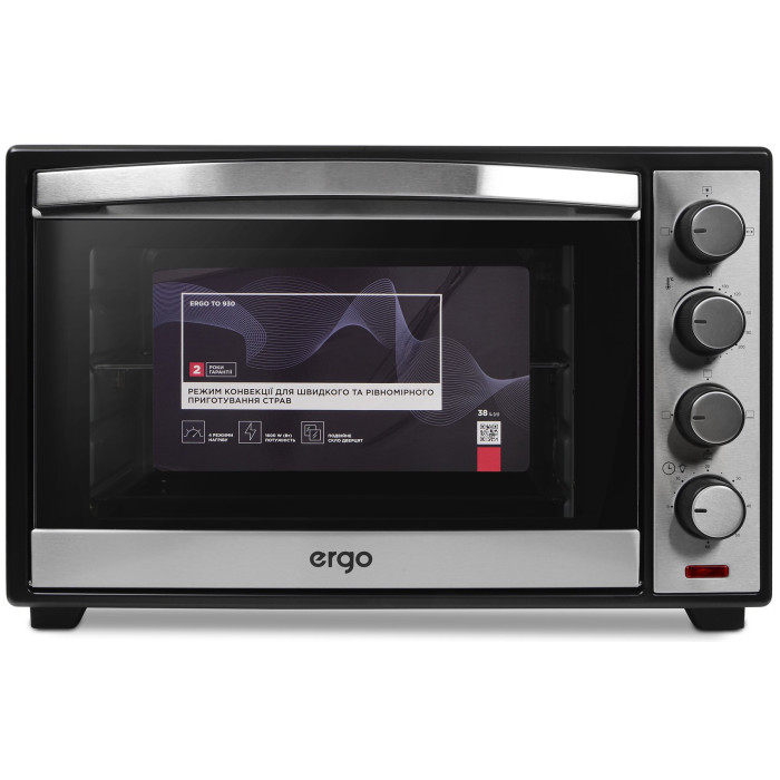 Электропечь Ergo TO-930 купить в Киеве, Харькове, Днепре, Запорожье. Одессе, Львове магазин TOP TV