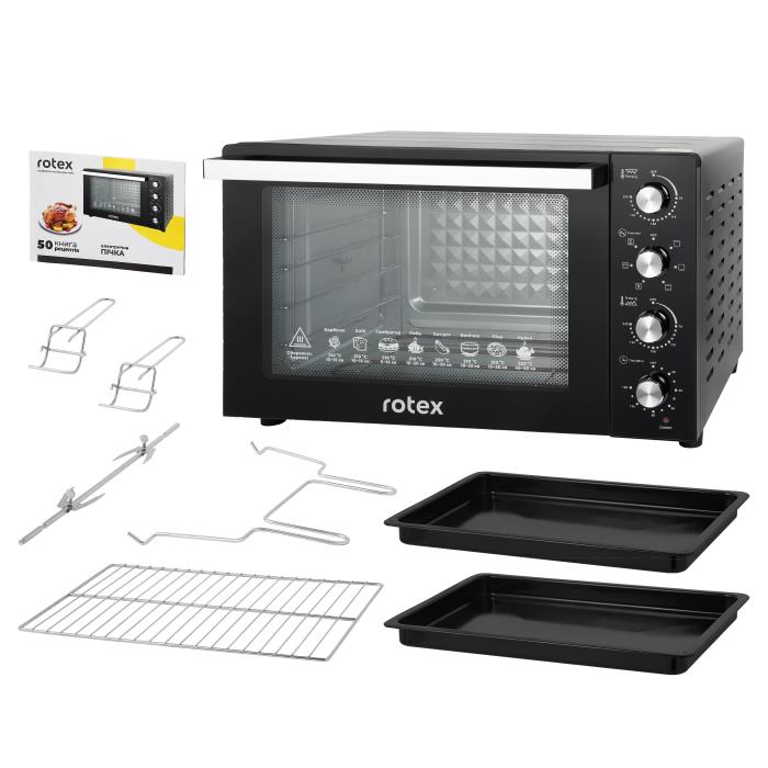 Электропечь ROTEX ROT855-B2G купить в Киеве, Харькове, Днепре, Запорожье. Одессе, Львове магазин TOP TV