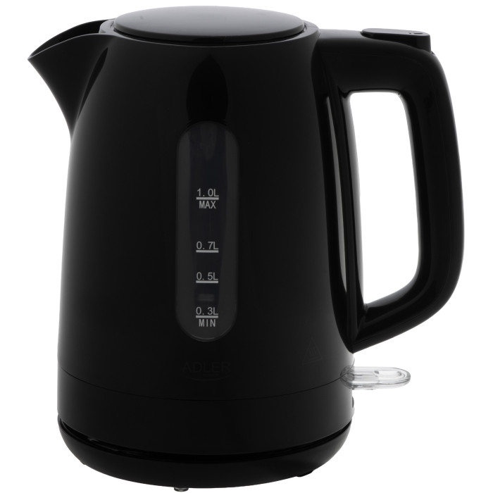 Електрочайник ADLER AD1380 black купити у Київі, Харкові, Дніпрі, Одесі, Запоріжжі, Львові магазин TopTv