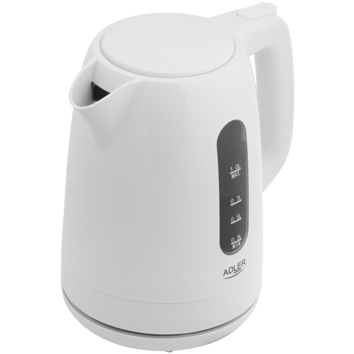 Електрочайник ADLER AD1380 white купити у Київі, Харкові, Дніпрі, Одесі, Запоріжжі, Львові магазин TopTv