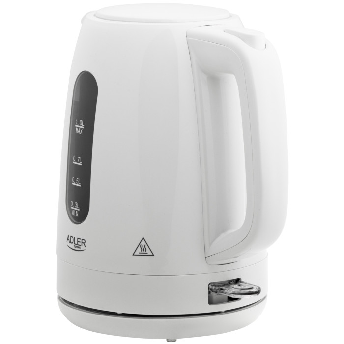 Електрочайник ADLER AD1380 white купити у Київі, Харкові, Дніпрі, Одесі, Запоріжжі, Львові магазин TopTv