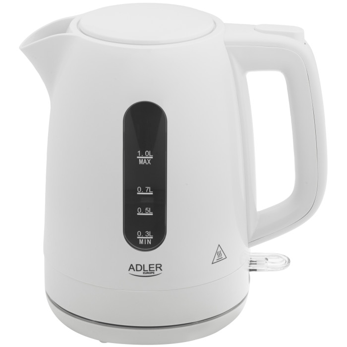 Електрочайник ADLER AD1380 white купити у Київі, Харкові, Дніпрі, Одесі, Запоріжжі, Львові магазин TopTv