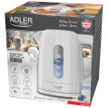 Електрочайник ADLER AD1380 white купити у Київі, Харкові, Дніпрі, Одесі, Запоріжжі, Львові магазин TopTv