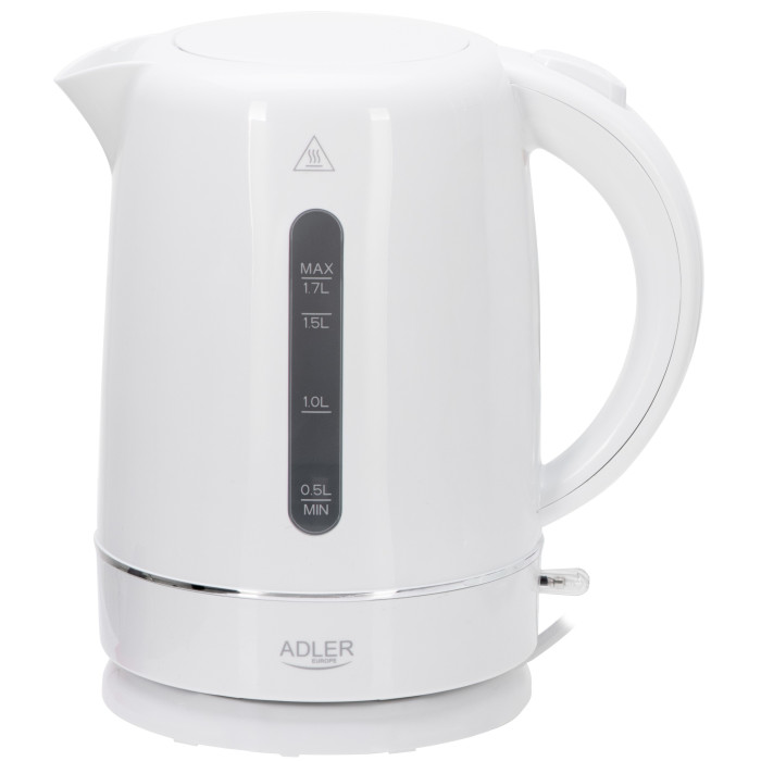 Електрочайник ADLER AD1385 white купити у Київі, Харкові, Дніпрі, Одесі, Запоріжжі, Львові магазин TopTv