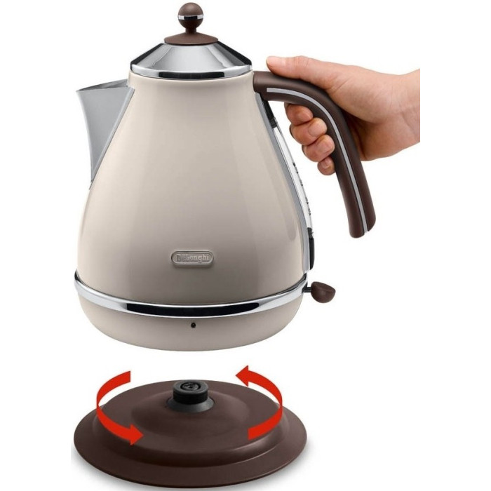 Електрочайник DELONGHI KBOV 2001.BG купити у Київі, Харкові, Дніпрі, Одесі, Запоріжжі, Львові магазин TopTv