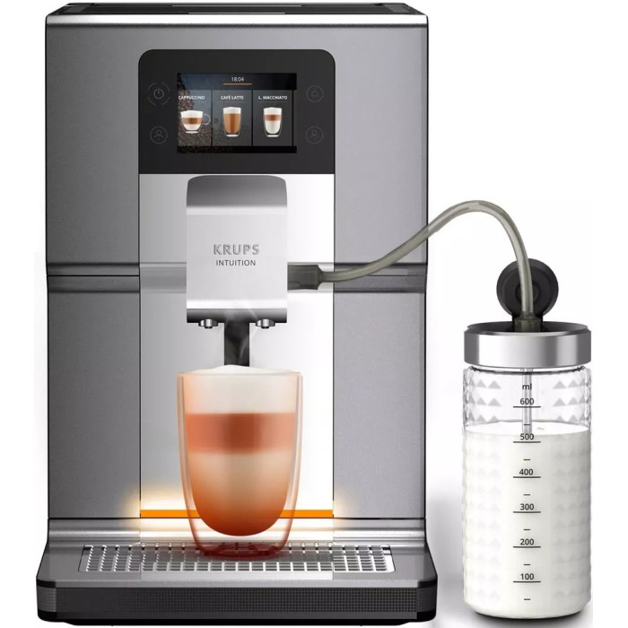Кавоварка Krups Intuition Preference+ EA875E10 купити у Київі, Харкові, Дніпрі, Одесі, Запоріжжі, Львові магазин TopTv