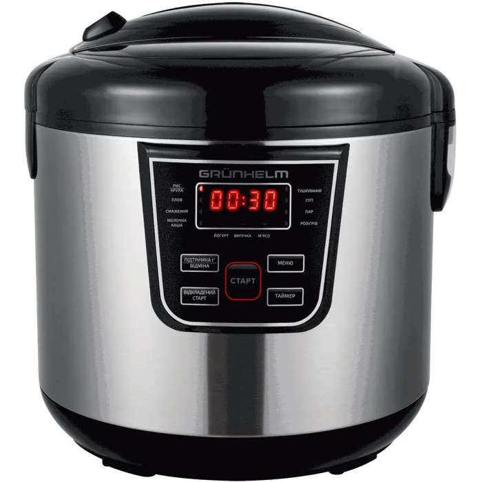 Мультиварка GRUNHELM MC-08SB купити у Київі, Харкові, Дніпрі, Одесі, Запоріжжі, Львові магазин TopTv