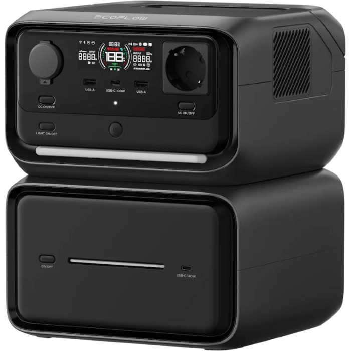 Портативная электростанция ECOFLOW RIVER 3 MAX Plus купить в Киеве, Харькове, Днепре, Запорожье. Одессе, Львове магазин TOP TV
