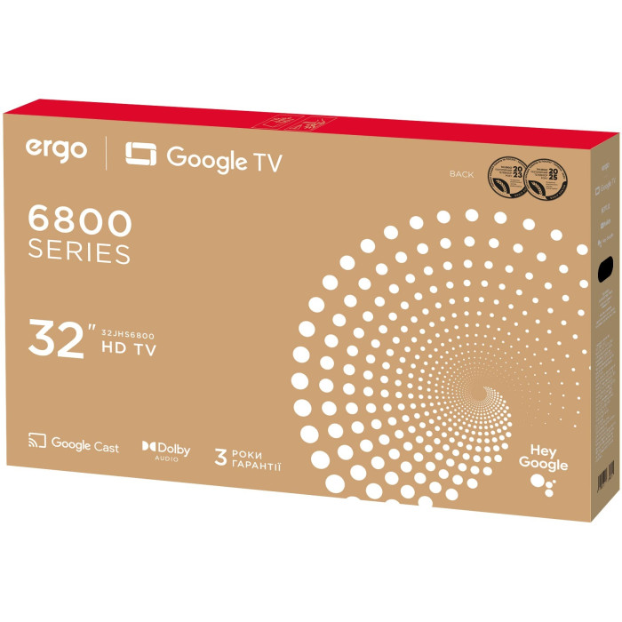 Телевізор ERGO 32JHS6800 купити у Київі, Харкові, Дніпрі, Одесі, Запоріжжі, Львові магазин TopTv