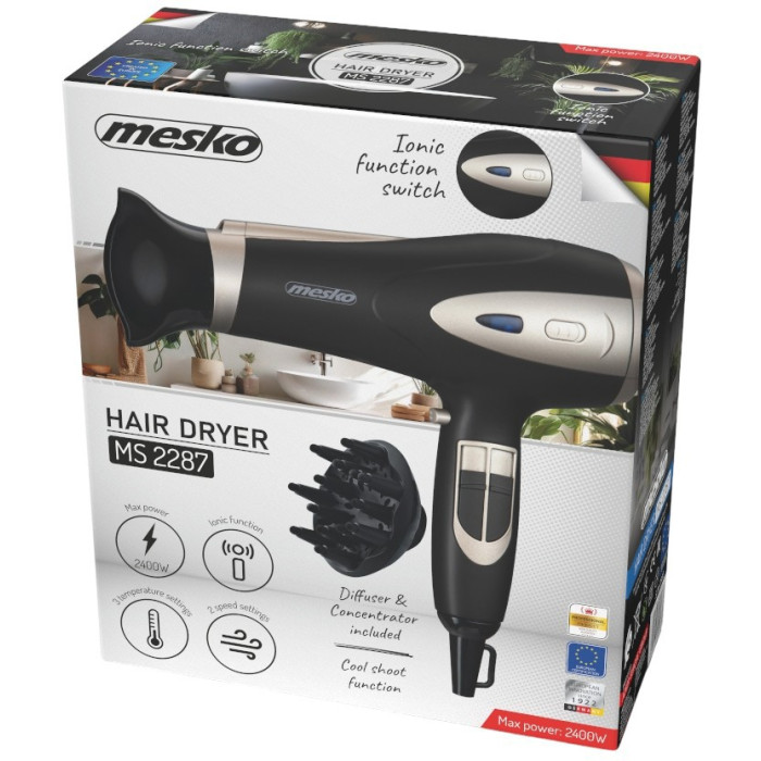 Фен MESKO MS2287 купити у Київі, Харкові, Дніпрі, Одесі, Запоріжжі, Львові магазин TopTv