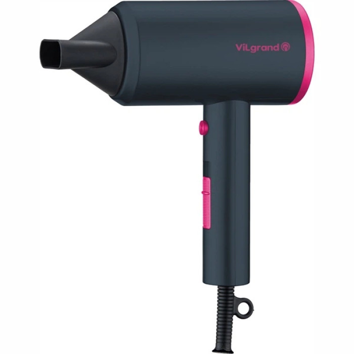 Фен VILGRAND VHD-2236AIR Graphite купити у Київі, Харкові, Дніпрі, Одесі, Запоріжжі, Львові магазин TopTv