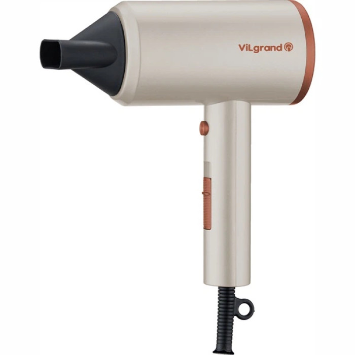 Фен VILGRAND VHD-2236AIR Warm Grey купити у Київі, Харкові, Дніпрі, Одесі, Запоріжжі, Львові магазин TopTv
