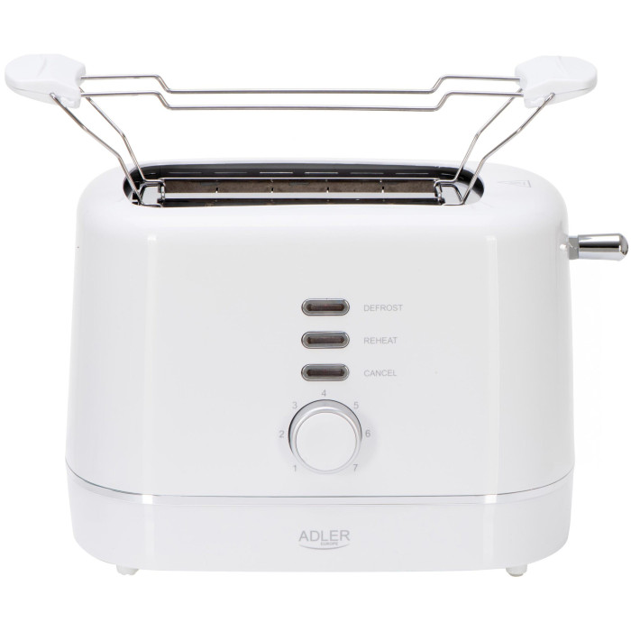 Тостер ADLER AD3224 white купити у Київі, Харкові, Дніпрі, Одесі, Запоріжжі, Львові магазин TopTv