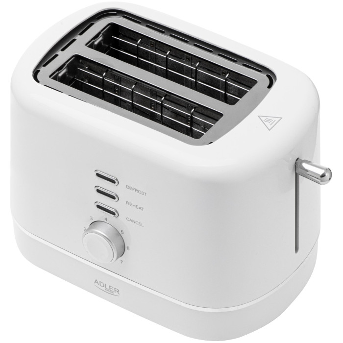 Тостер ADLER AD3224 white купити у Київі, Харкові, Дніпрі, Одесі, Запоріжжі, Львові магазин TopTv