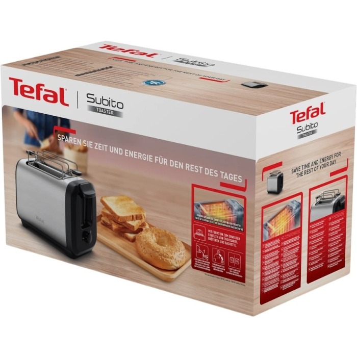 Тостер TEFAL TT5S1DE0 купити у Київі, Харкові, Дніпрі, Одесі, Запоріжжі, Львові магазин TopTv