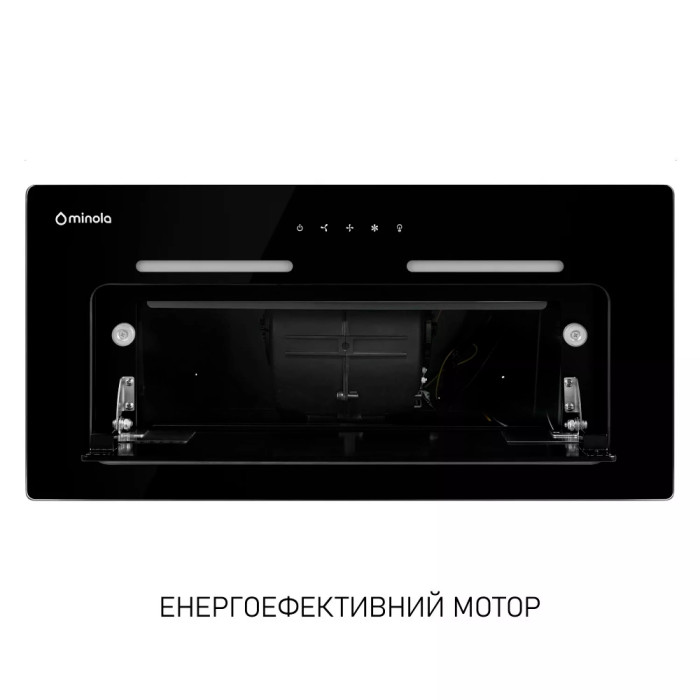 Витяжка MINOLA HBI6673 BL GLASS 1000LED Line купити у Київі, Харкові, Дніпрі, Одесі, Запоріжжі, Львові магазин TopTv