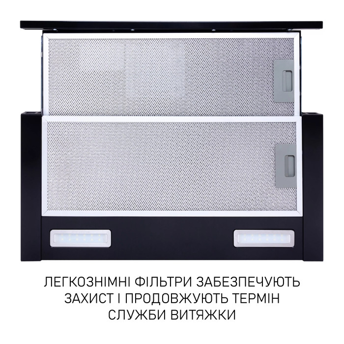 Витяжка MINOLA HTL 6615 BL 1000 LED купити у Київі, Харкові, Дніпрі, Одесі, Запоріжжі, Львові магазин TopTv