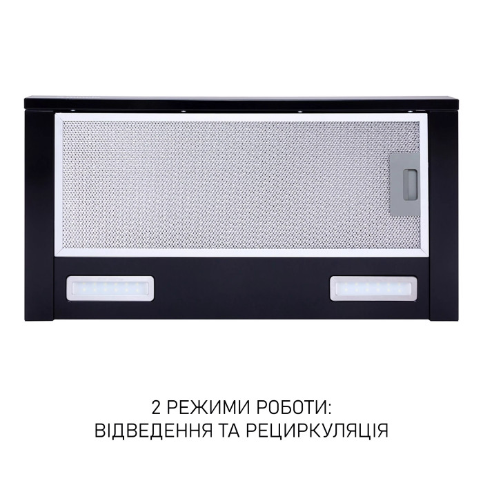 Витяжка MINOLA HTL 6615 BL 1000 LED купити у Київі, Харкові, Дніпрі, Одесі, Запоріжжі, Львові магазин TopTv