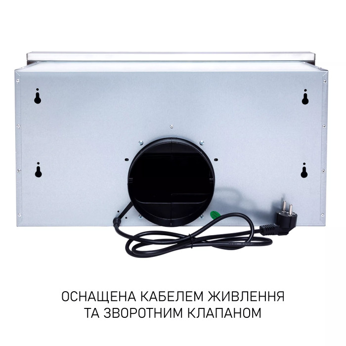 Витяжка MINOLA HTL 6615 I 1000 LED купити у Київі, Харкові, Дніпрі, Одесі, Запоріжжі, Львові магазин TopTv