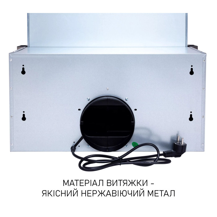 Витяжка MINOLA HTL 6615 I 1000 LED купити у Київі, Харкові, Дніпрі, Одесі, Запоріжжі, Львові магазин TopTv