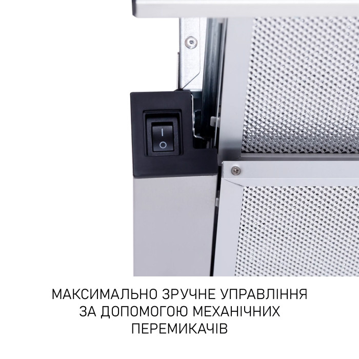 Витяжка MINOLA HTL 6615 I 1000 LED купити у Київі, Харкові, Дніпрі, Одесі, Запоріжжі, Львові магазин TopTv