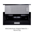 Витяжка MINOLA HTL 6714 BL 1100 LED купити у Київі, Харкові, Дніпрі, Одесі, Запоріжжі, Львові магазин TopTv