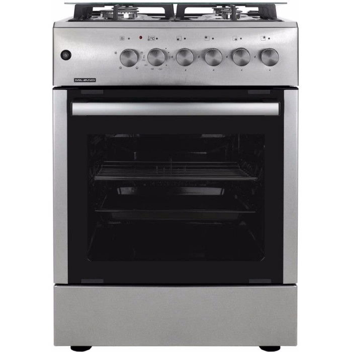 Плита кухонна MILANO ML60 EF40C+стальна купити у Київі, Харкові, Дніпрі, Одесі, Запоріжжі, Львові магазин TopTv