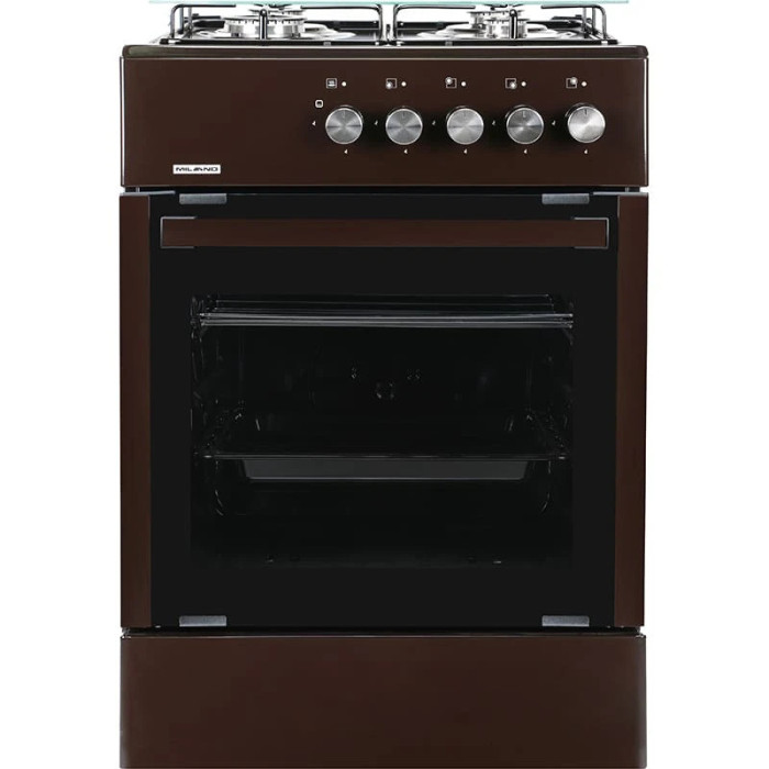 Плита кухонна MILANO ML60 G1/07 Brown купити у Київі, Харкові, Дніпрі, Одесі, Запоріжжі, Львові магазин TopTv