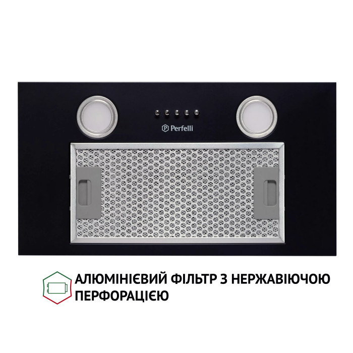 Витяжка PERFELLI BI 5652 BL 1000 LED купити у Київі, Харкові, Дніпрі, Одесі, Запоріжжі, Львові магазин TopTv