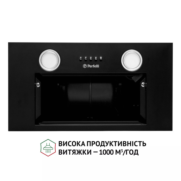 Витяжка PERFELLI BI 5652 BL 1000 LED купити у Київі, Харкові, Дніпрі, Одесі, Запоріжжі, Львові магазин TopTv
