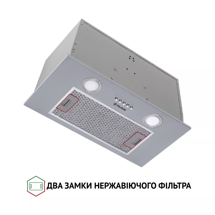 Витяжка PERFELLI BI 5652 I 1000 LED купити у Київі, Харкові, Дніпрі, Одесі, Запоріжжі, Львові магазин TopTv