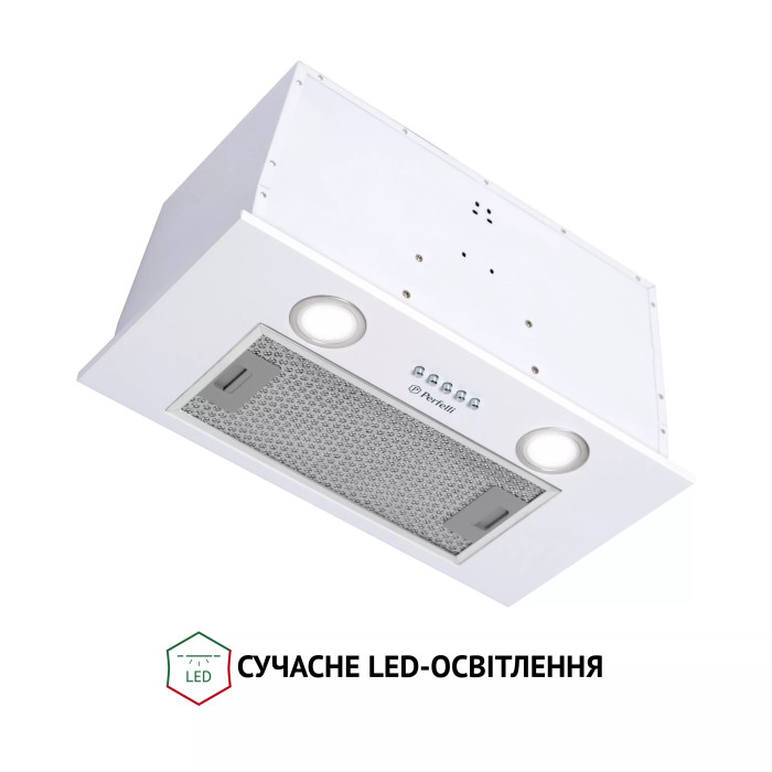 Витяжка PERFELLI BI 5652 WH 1000 LED купити у Київі, Харкові, Дніпрі, Одесі, Запоріжжі, Львові магазин TopTv
