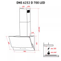 Витяжка PERFELLI DNS 6252D700 BL LED купити у Київі, Харкові, Дніпрі, Одесі, Запоріжжі, Львові магазин TopTv