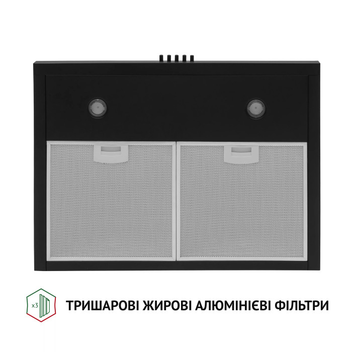 Витяжка PERFELLI K 6402 BL 850 LED купити у Київі, Харкові, Дніпрі, Одесі, Запоріжжі, Львові магазин TopTv