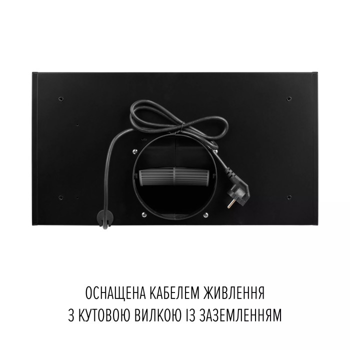 Витяжка PERFELLI Viola 5NWRB Nero купити у Київі, Харкові, Дніпрі, Одесі, Запоріжжі, Львові магазин TopTv