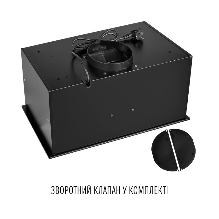 Витяжка PERFELLI Viola 5NWRB Nero купити у Київі, Харкові, Дніпрі, Одесі, Запоріжжі, Львові магазин TopTv