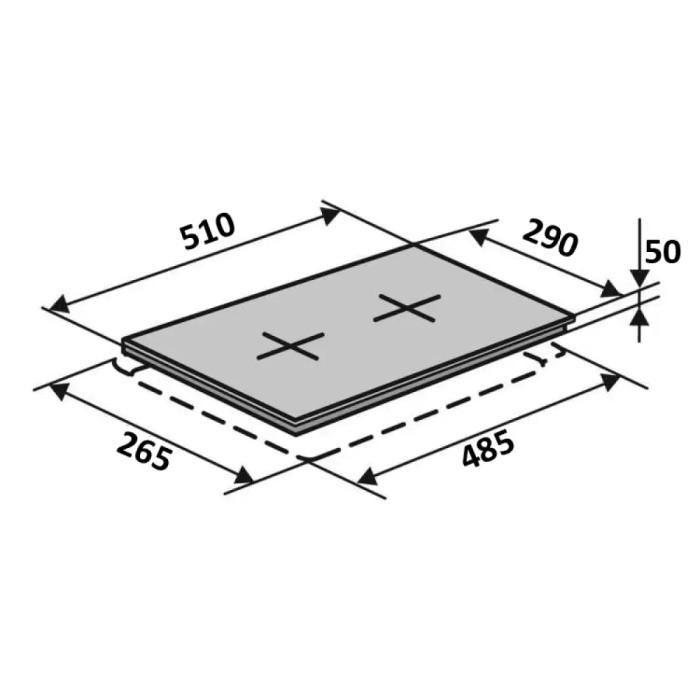 Варильна поверхня VENTOLUX HV 32 TC (2400) купити у Київі, Харкові, Дніпрі, Одесі, Запоріжжі, Львові магазин TopTv