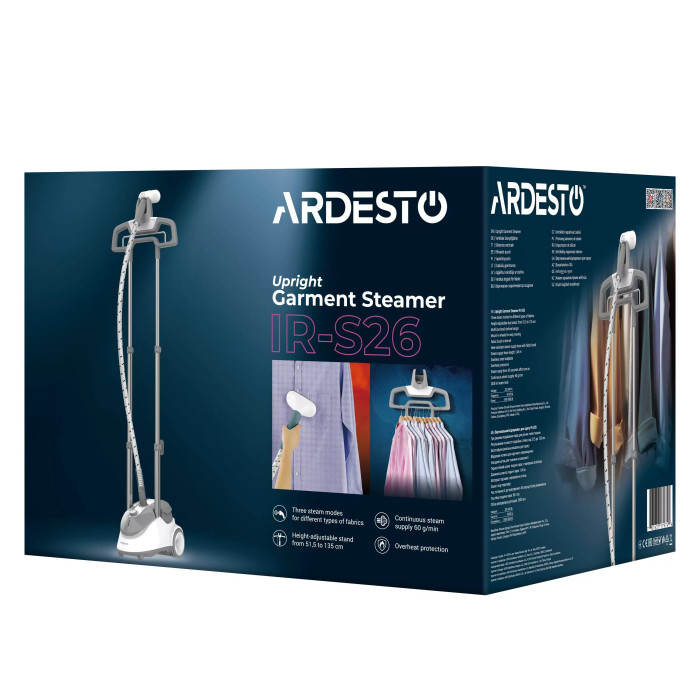 Відпарювач ARDESTO IR-S26 купити у Київі, Харкові, Дніпрі, Одесі, Запоріжжі, Львові магазин TopTv