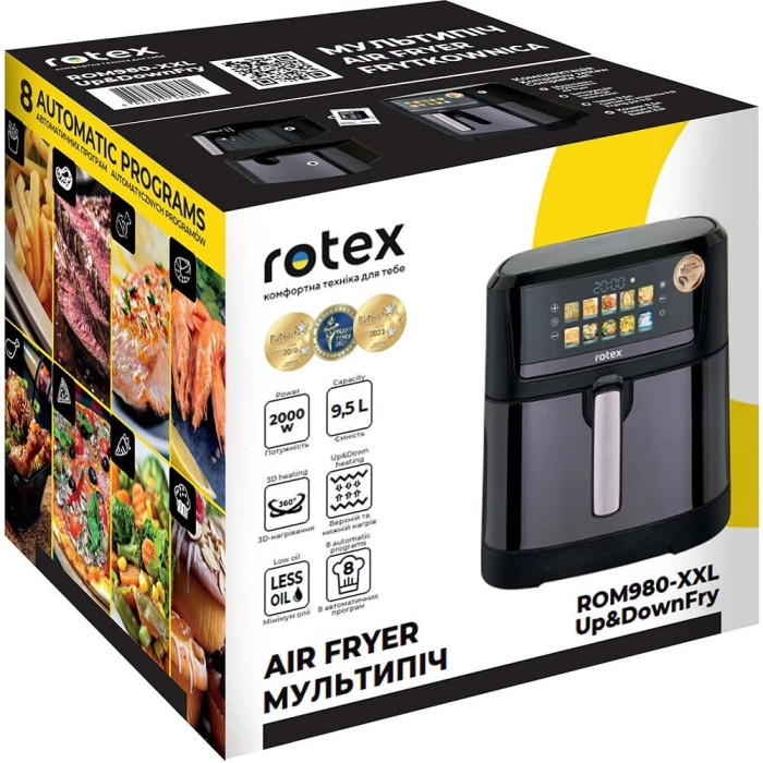 Мультипіч ROTEX ROM980-XXL купити у Київі, Харкові, Дніпрі, Одесі, Запоріжжі, Львові магазин TopTv
