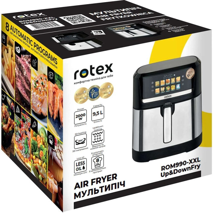 Мультипіч ROTEX ROM990-XXL купити у Київі, Харкові, Дніпрі, Одесі, Запоріжжі, Львові магазин TopTv