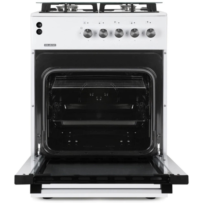 Плита кухонна MILANO ML60 G2 /07С+біла купити у Київі, Харкові, Дніпрі, Одесі, Запоріжжі, Львові магазин TopTv