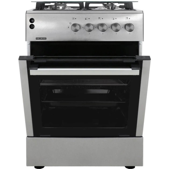 Плита кухонна MILANO ML60 G2 /07C+стальна купити у Київі, Харкові, Дніпрі, Одесі, Запоріжжі, Львові магазин TopTv
