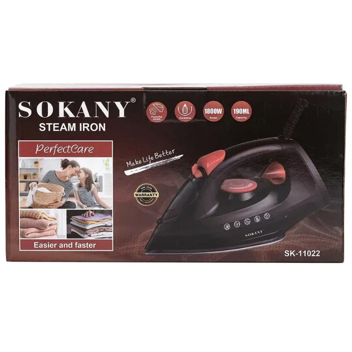 Праска SOKANY SK-11022 купити у Київі, Харкові, Дніпрі, Одесі, Запоріжжі, Львові магазин TopTv