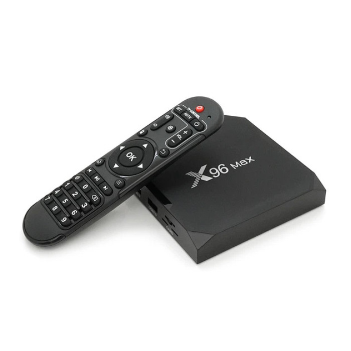Медіаплеєр AmiBox TV Box X96 max 4/64 купити у Київі, Харкові, Дніпрі, Одесі, Запоріжжі, Львові магазин TopTv