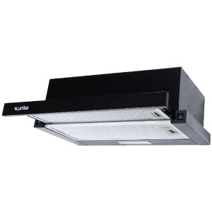 Вытяжка VENTOLUX GARDA 60 BK (1000) LED 2S