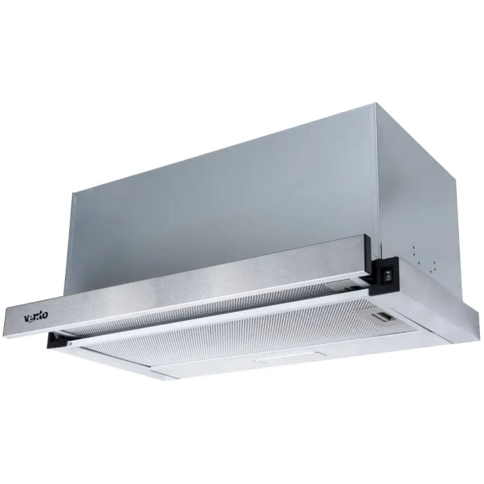 Вытяжка VENTOLUX GARDA 60 INOX (1000) LED 2S купить в Киеве, Харькове, Днепре, Запорожье. Одессе, Львове магазин TOP TV