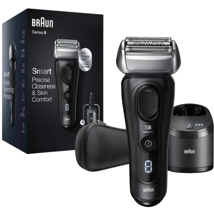 Електробритва BRAUN Series 8 8460cc купити у Київі, Харкові, Дніпрі, Одесі, Запоріжжі, Львові магазин TopTv